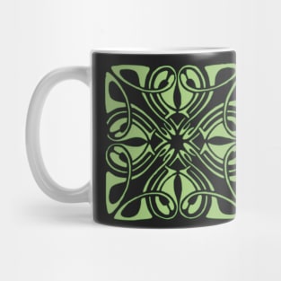 Stark Green Celtic Knot Mug